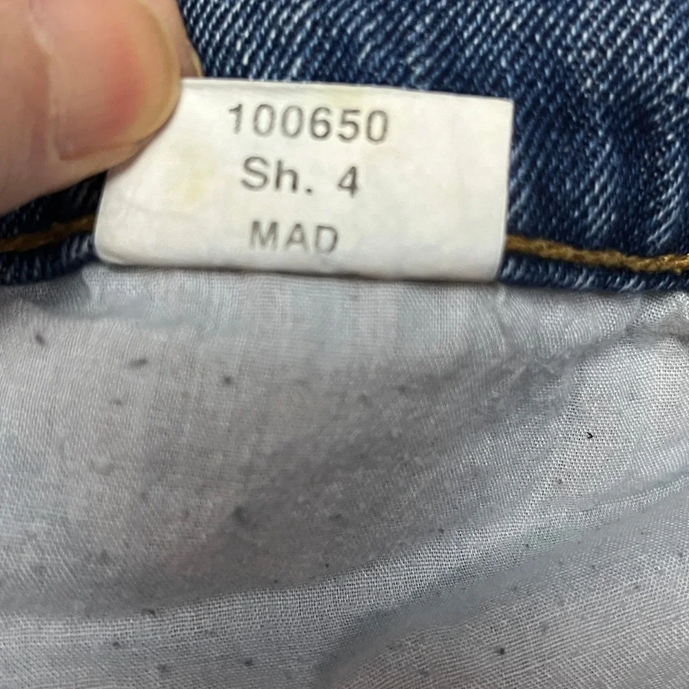 RK‎ Brand Jeans Mens 32x29 Blue RK5POC Straight Leg 100% Cotton Denim Workwear